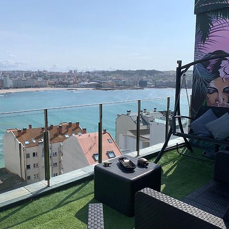 Apartamento Vistas Coruna 3 Habitaciones โอโกรูญา ภายนอก รูปภาพ